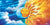 Sun & Moon Merging Velour Beach Towel